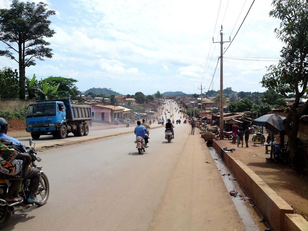 Une avenue de N'Zérékoré